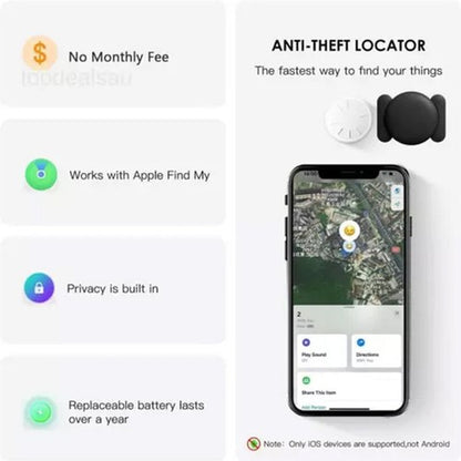 Compact GPS Vehicle Tracker - Mini Hidden Car Tracking Device